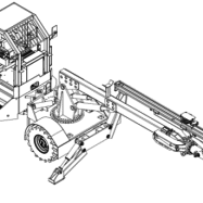 Equipement foreuse pour les mines
